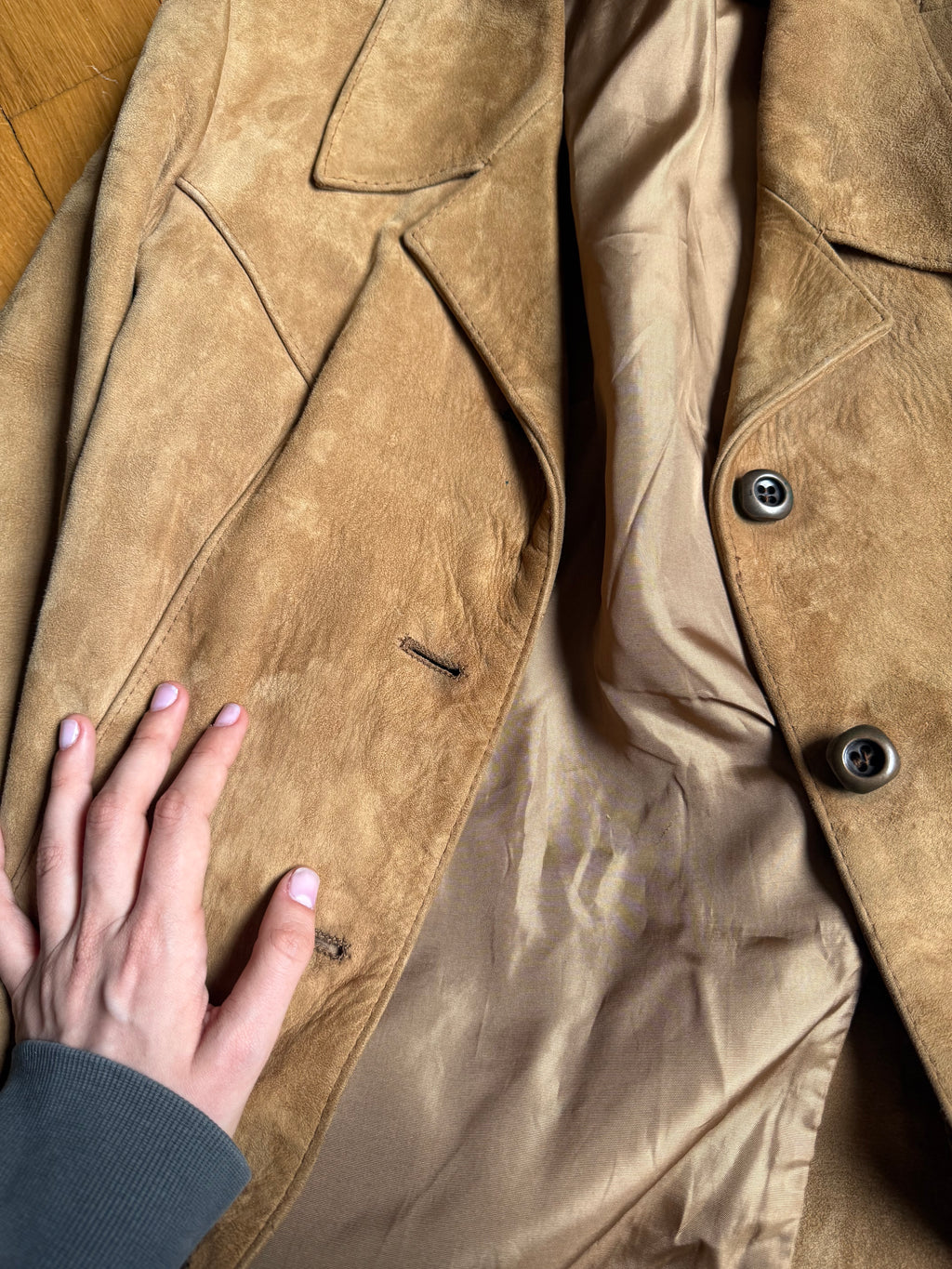 Suede jacket