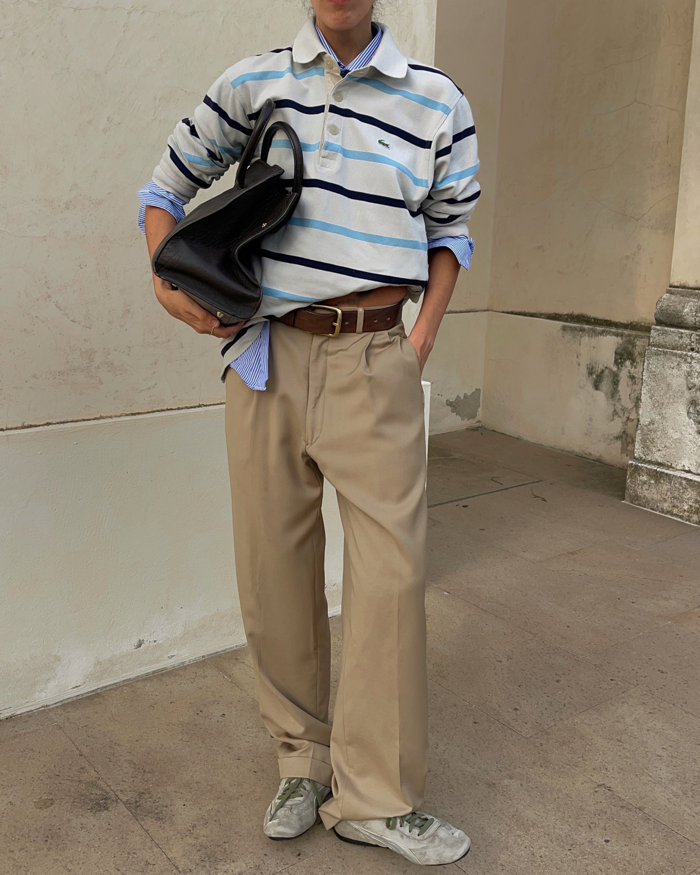 100 light wool man trousers