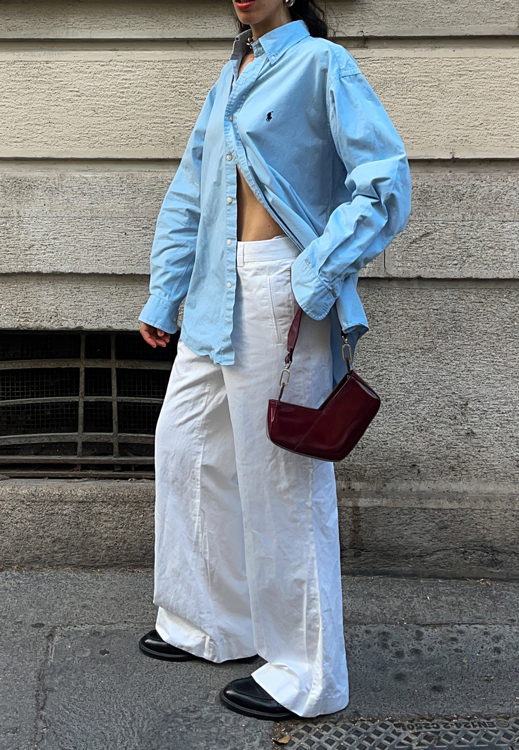 Ralph light blue shirt