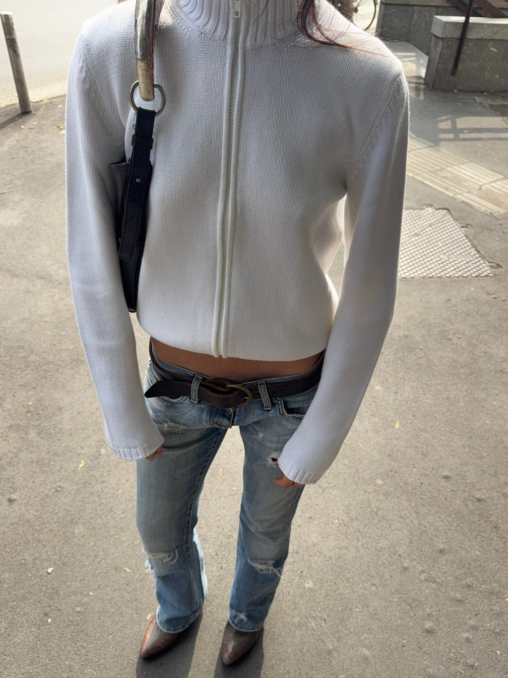 Low waist bootcut jeans