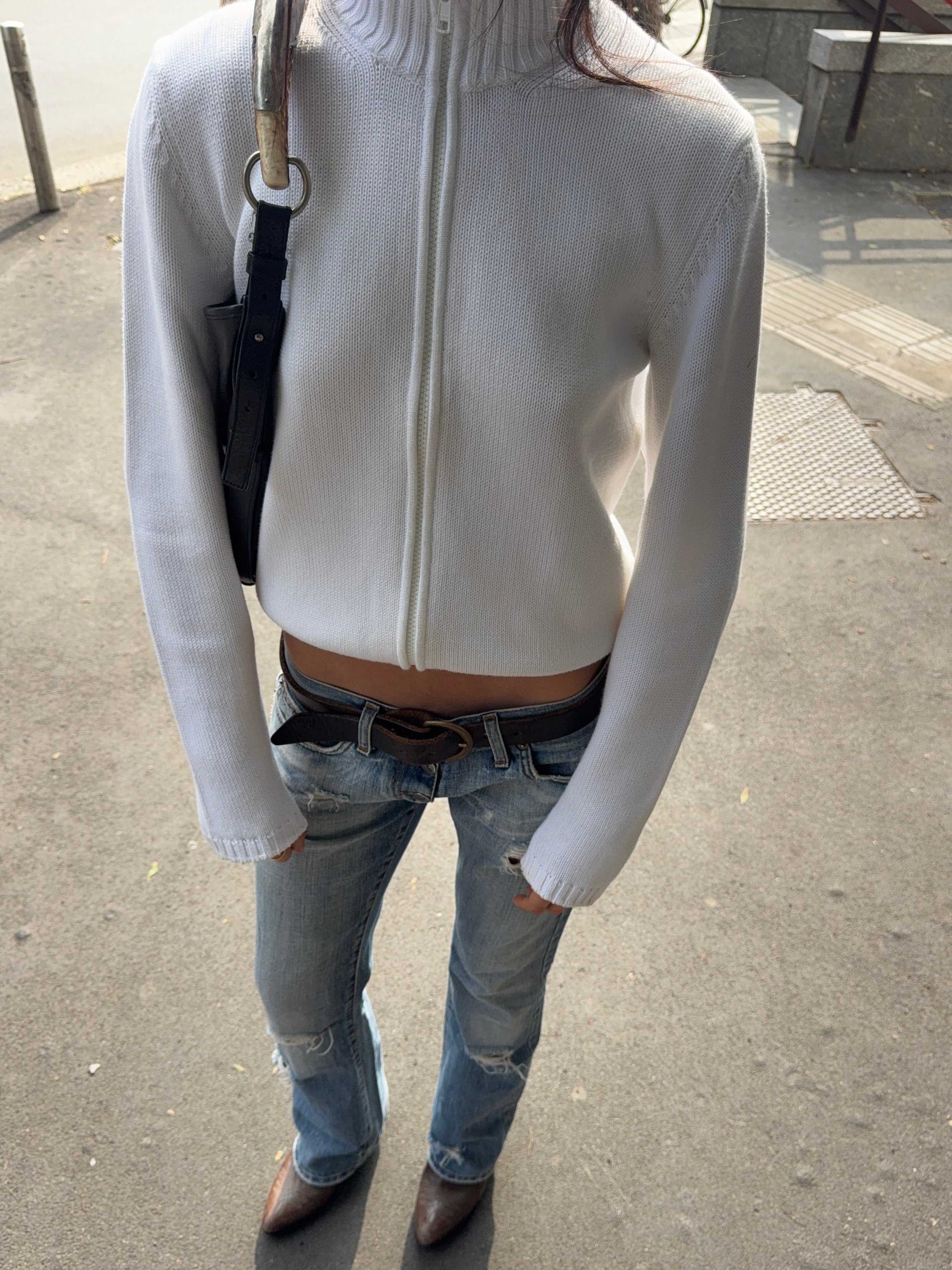 Low waist bootcut jeans