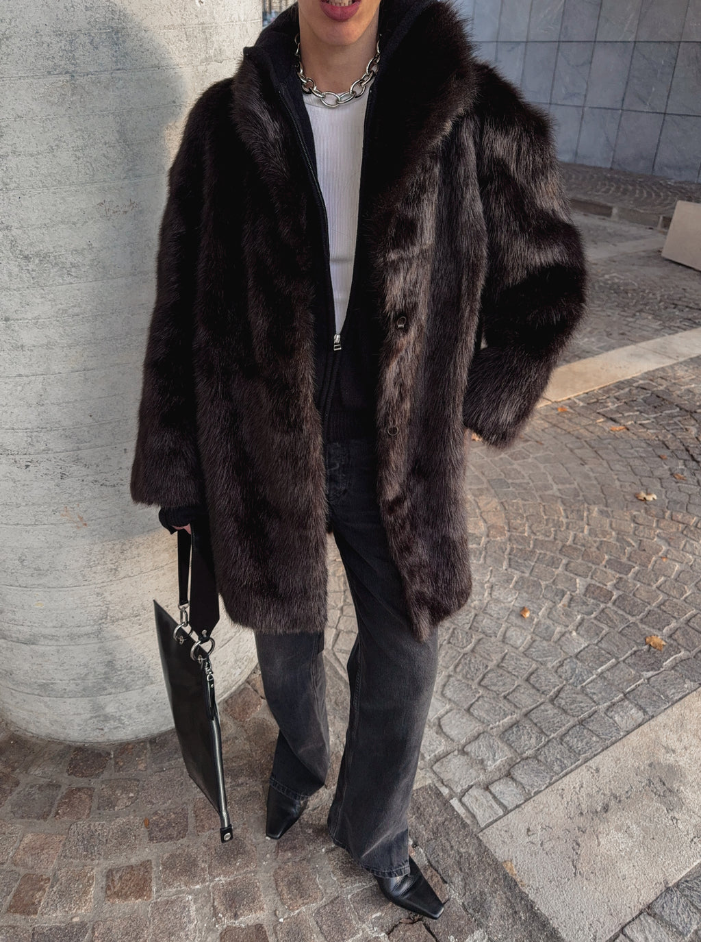 Faux fur vintage