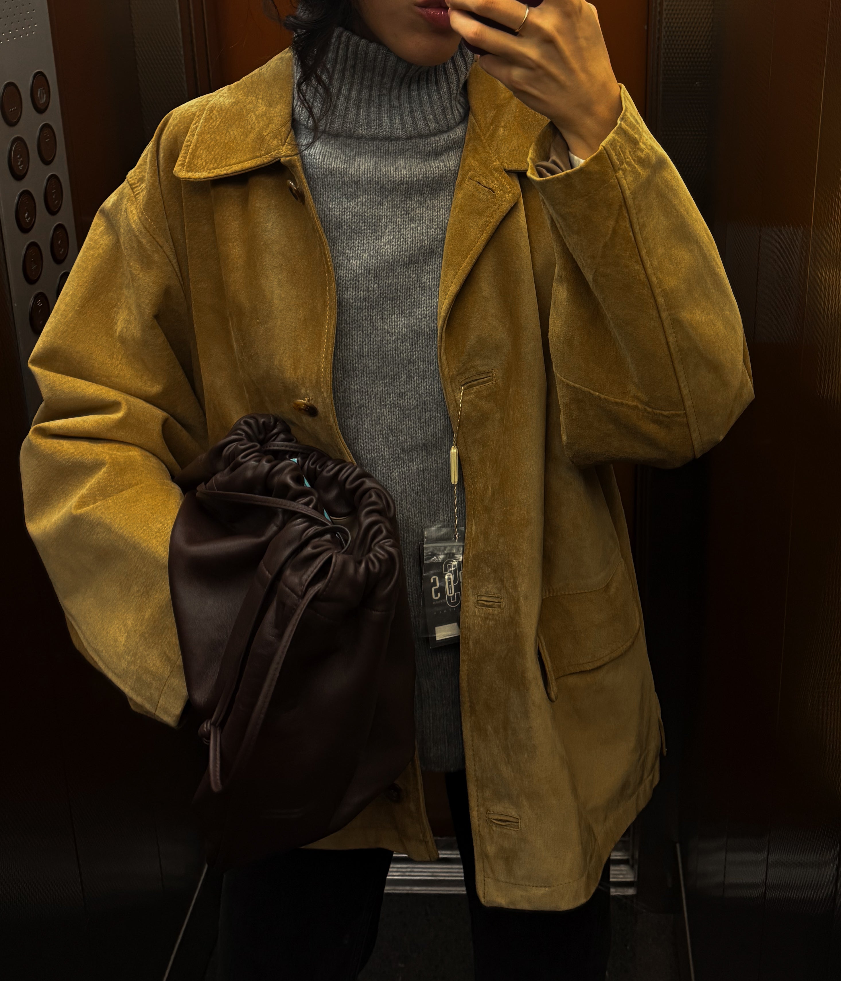 Camoscio jacket