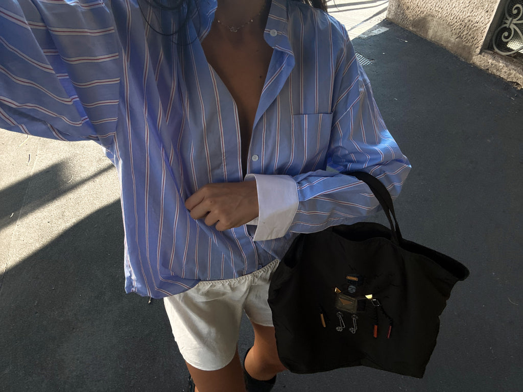 Prada robot 2005 tote bag