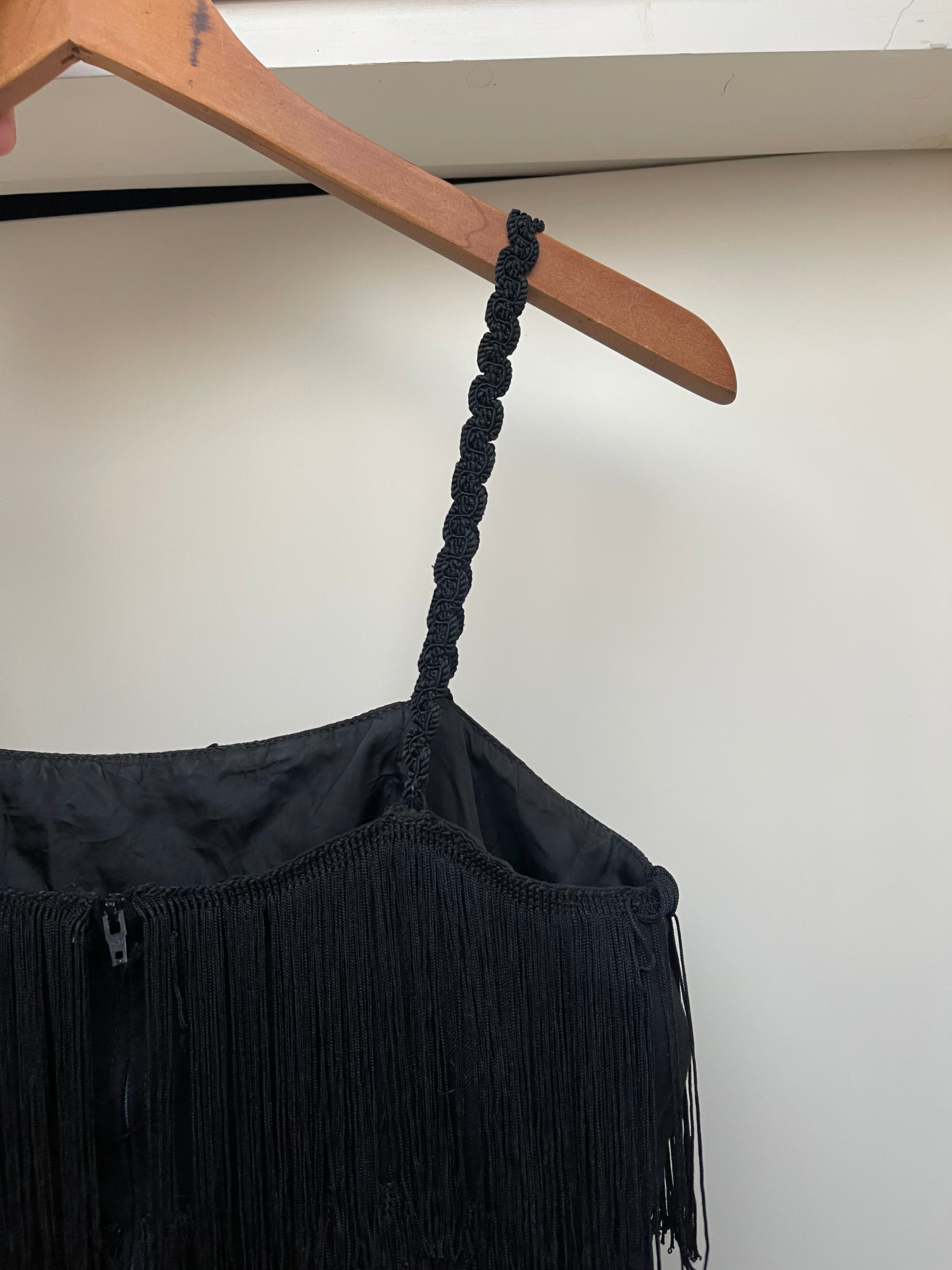 Fringed vintage dress