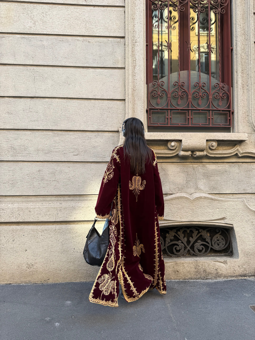 Radical chic queen coat