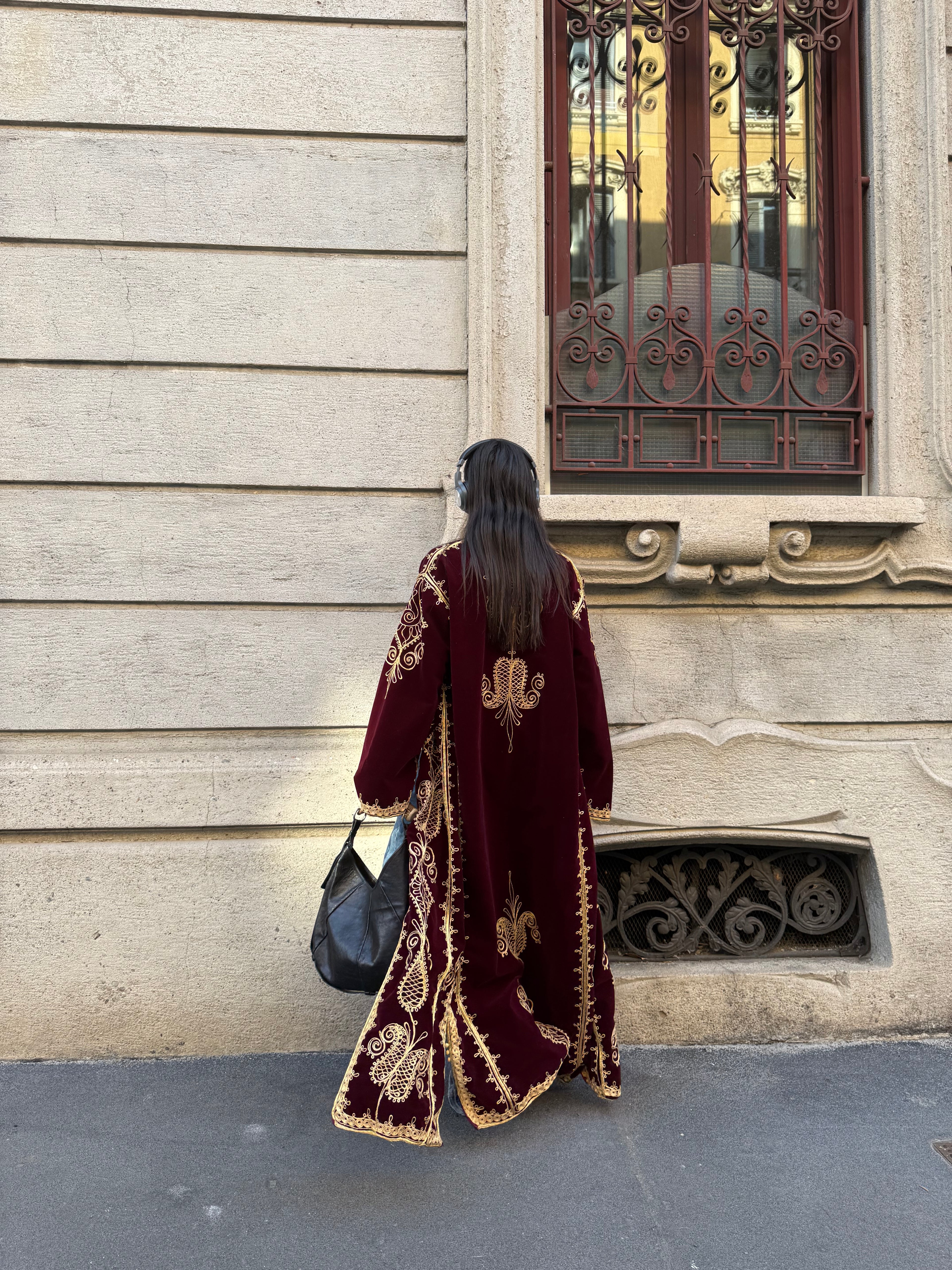 Radical chic queen coat