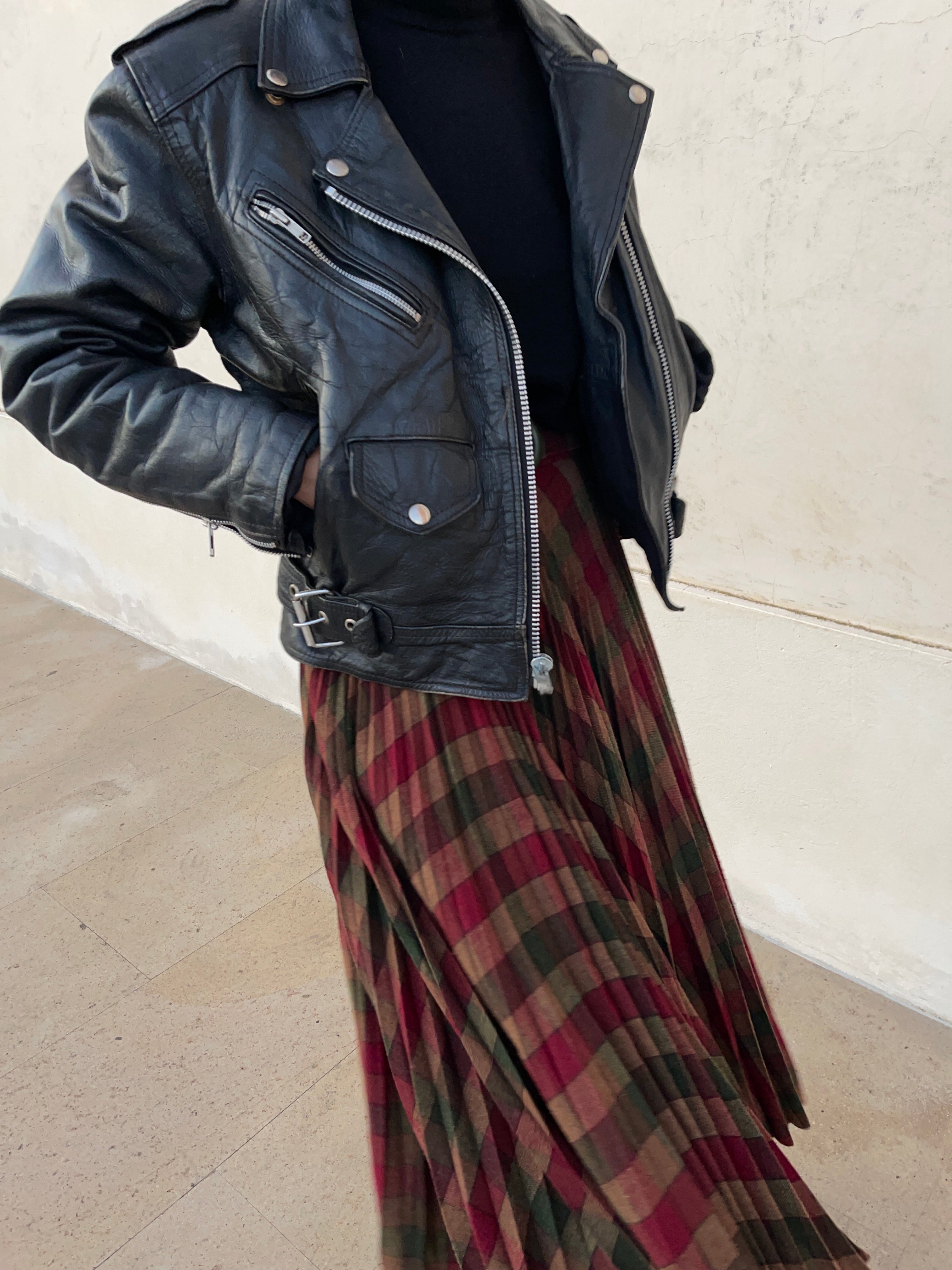 Wool skirt