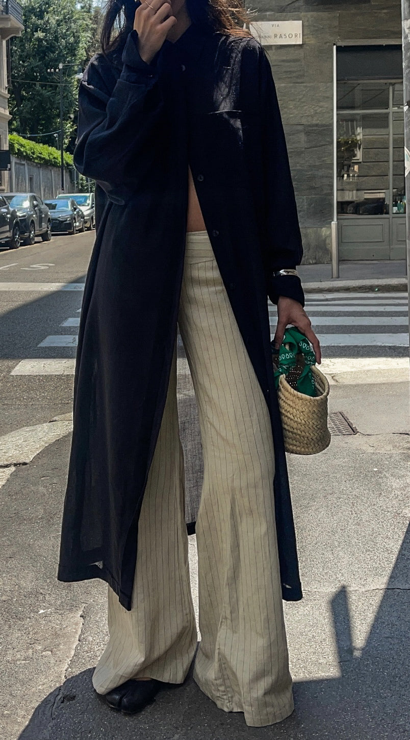 100 linen trousers
