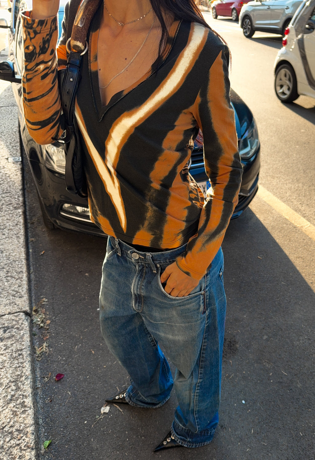 Just Cavalli lava shirt
