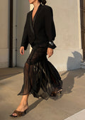 Transparent skirt