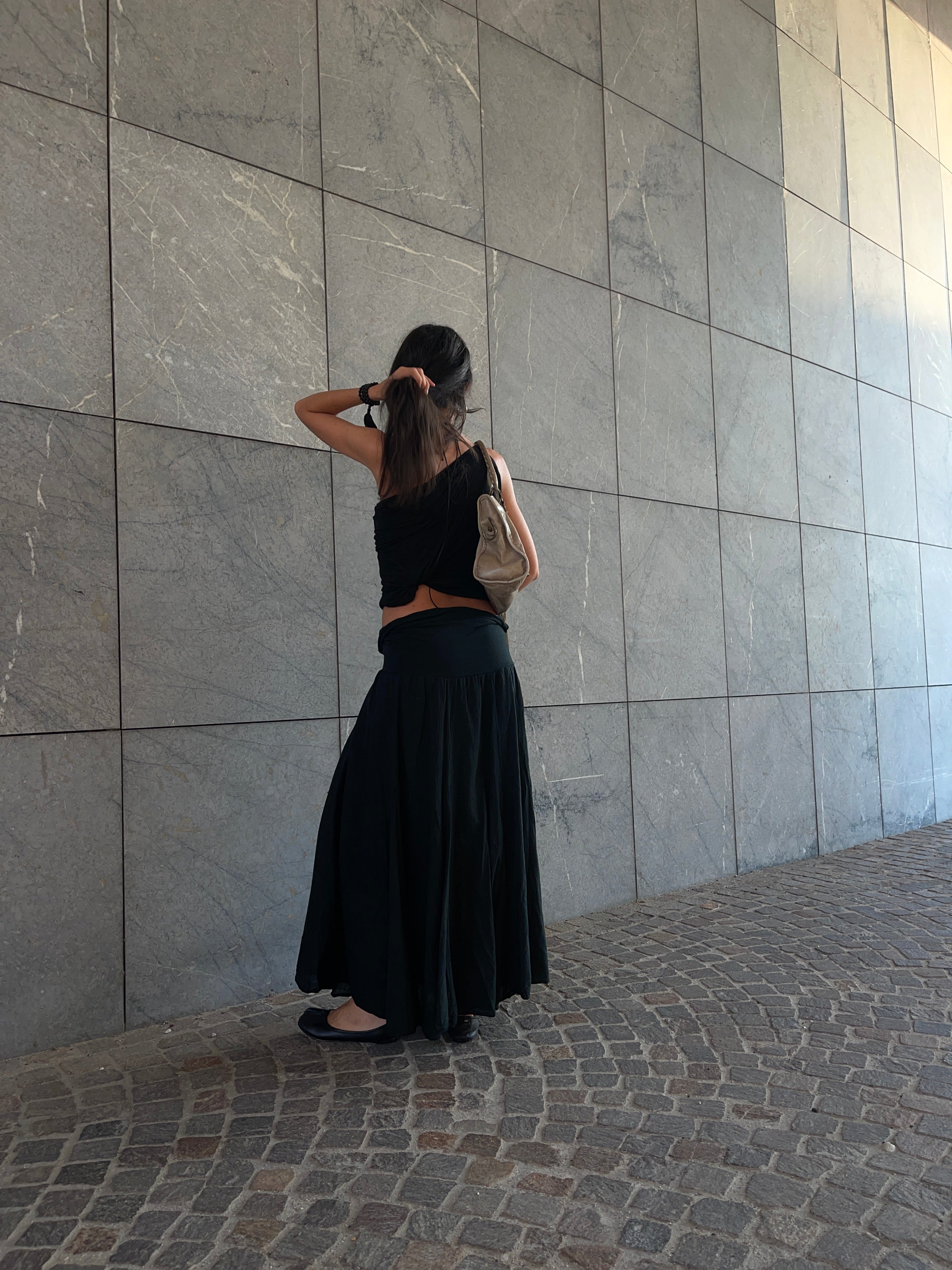 Y2k balck skirt