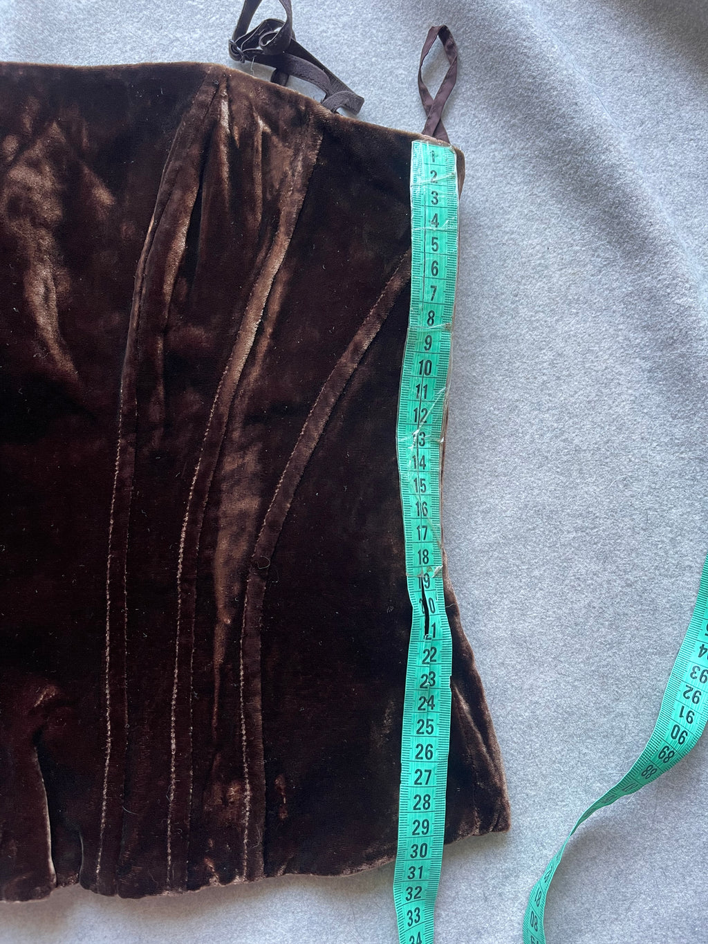 Luisa Spagnoli Velvet silk bustier