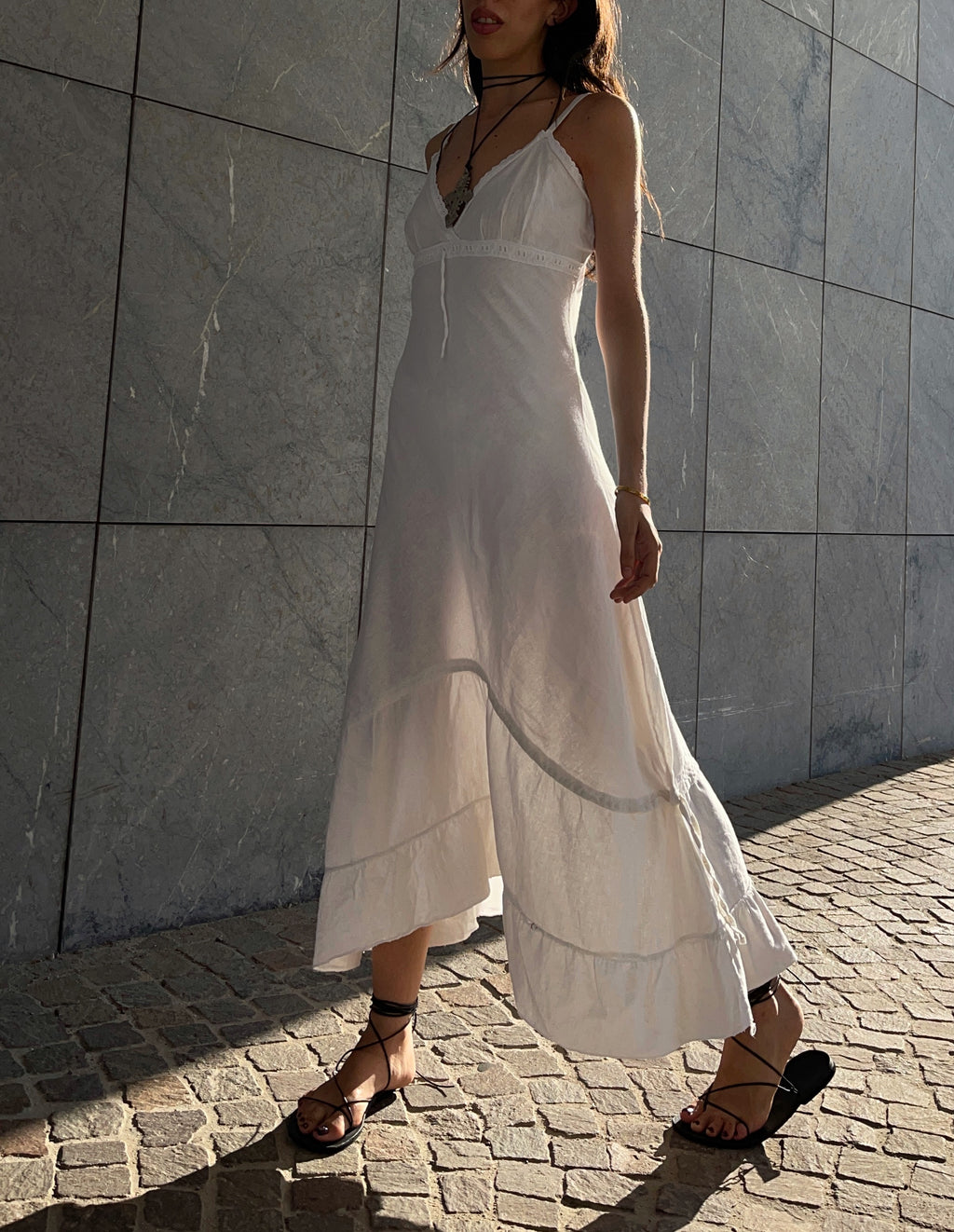 Last call white dress