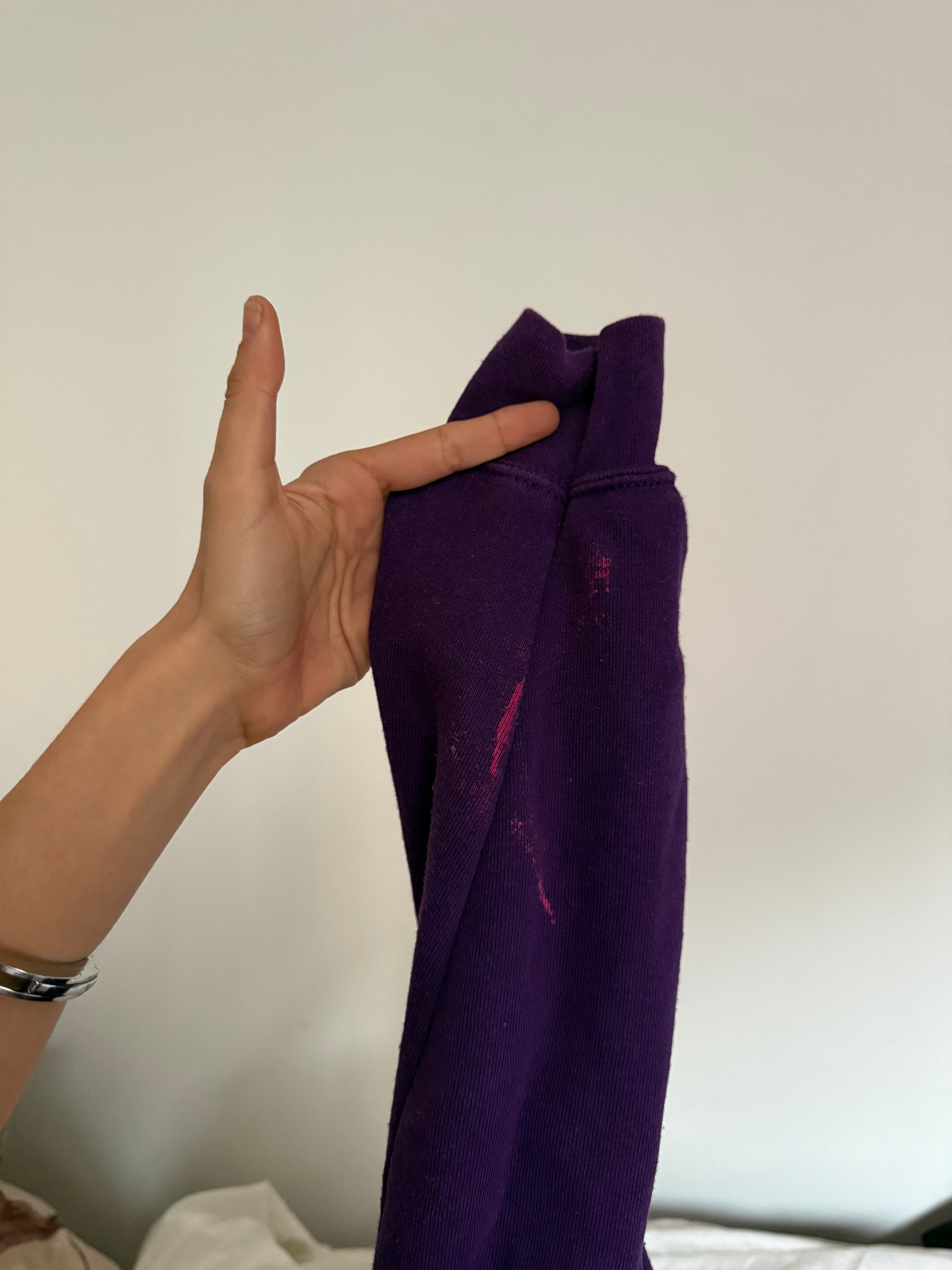 Vintage violet hoodie