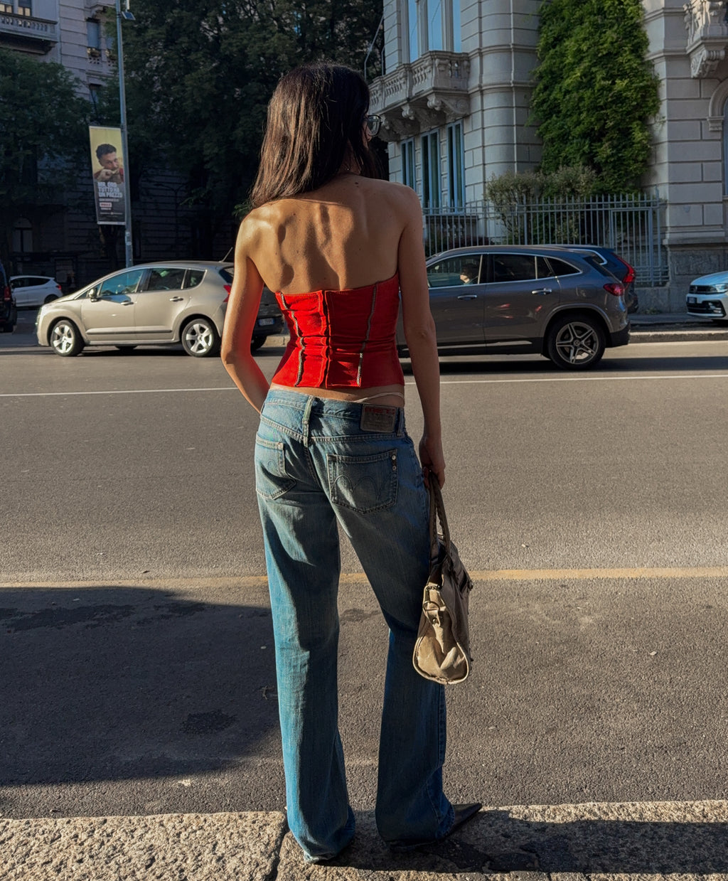 Bootcut Italian denim