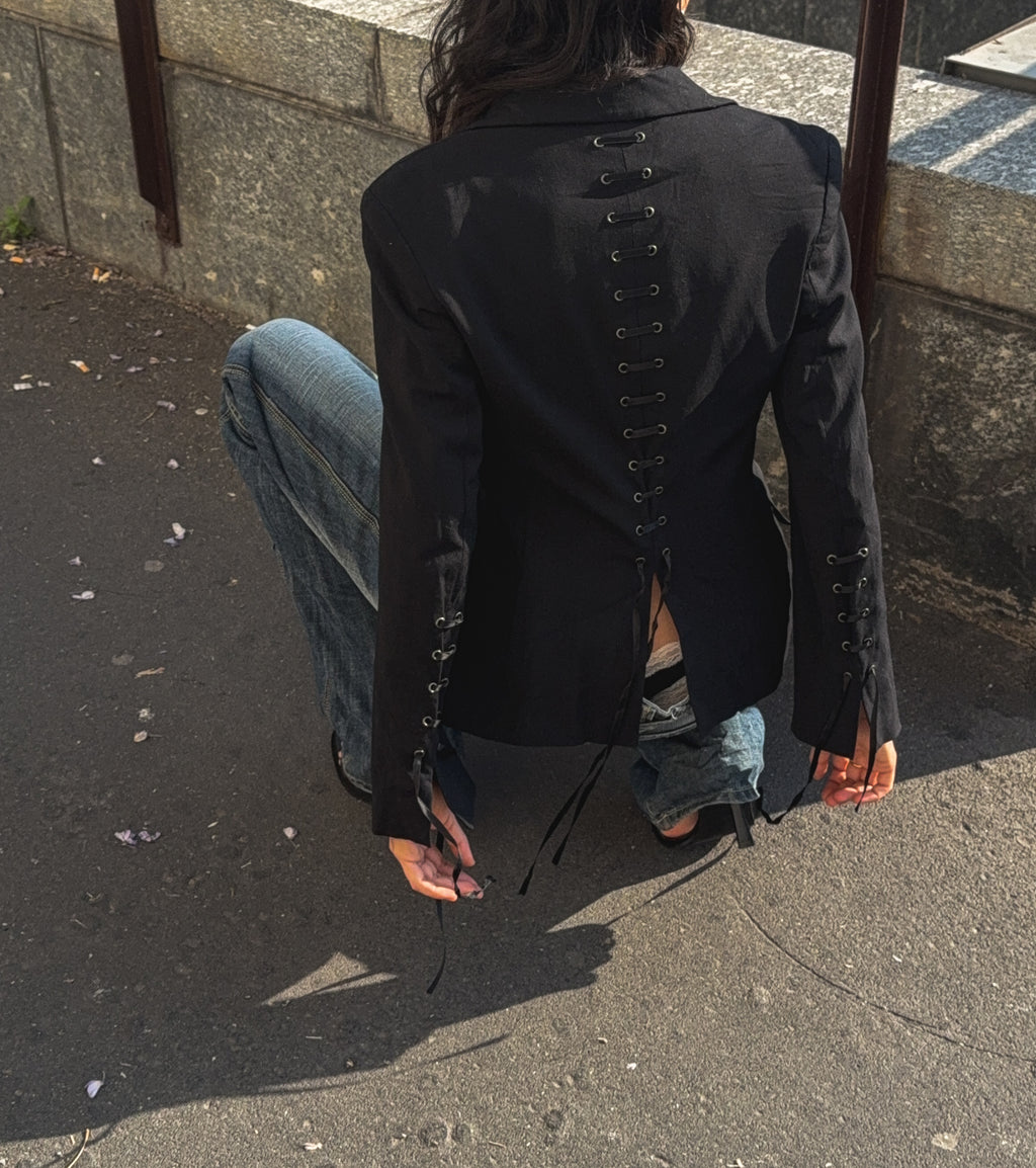 Corset blazer