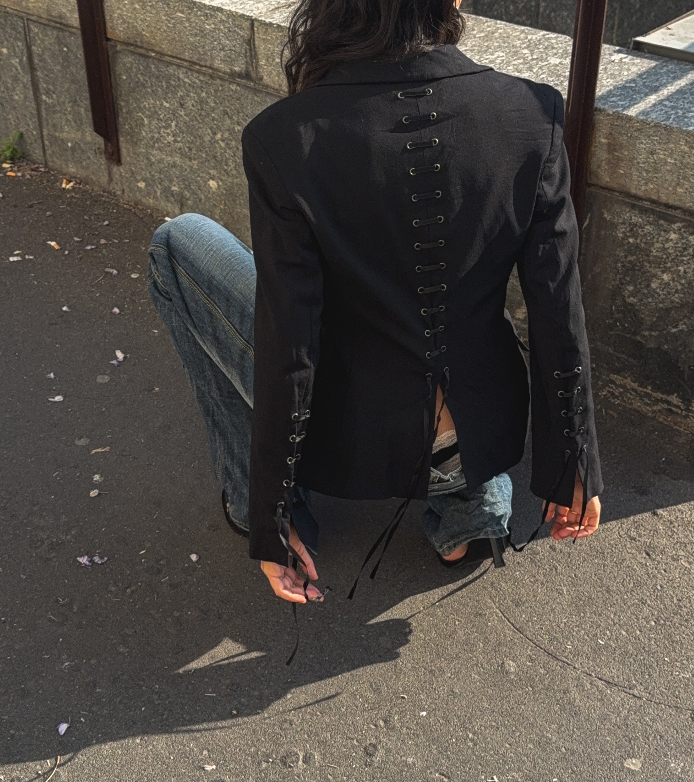 Corset blazer