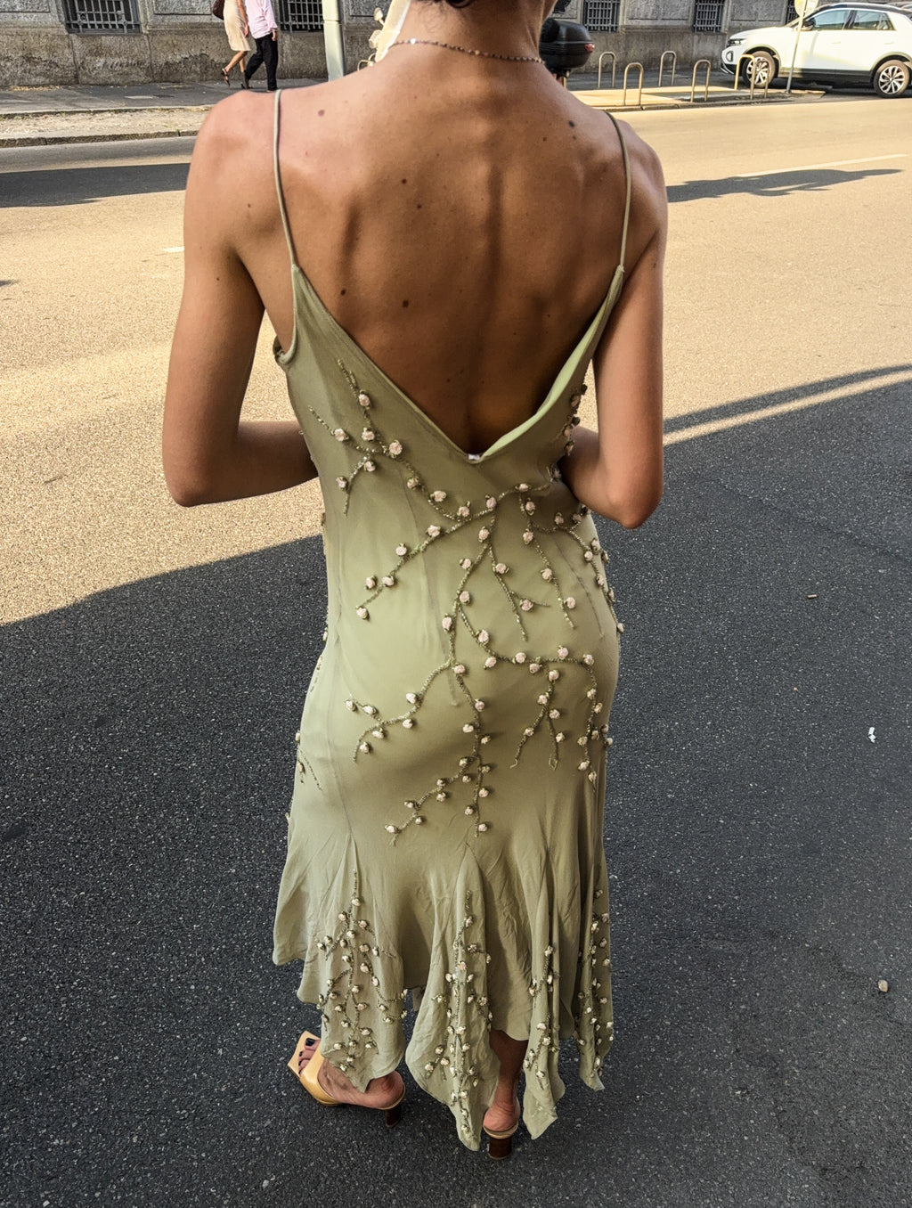 90s salvia dress