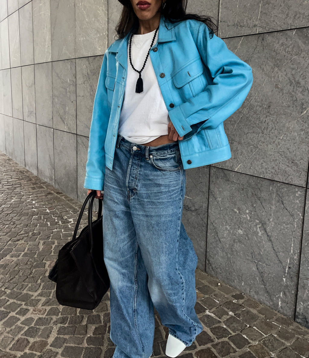 Celeste100 % leather jacket