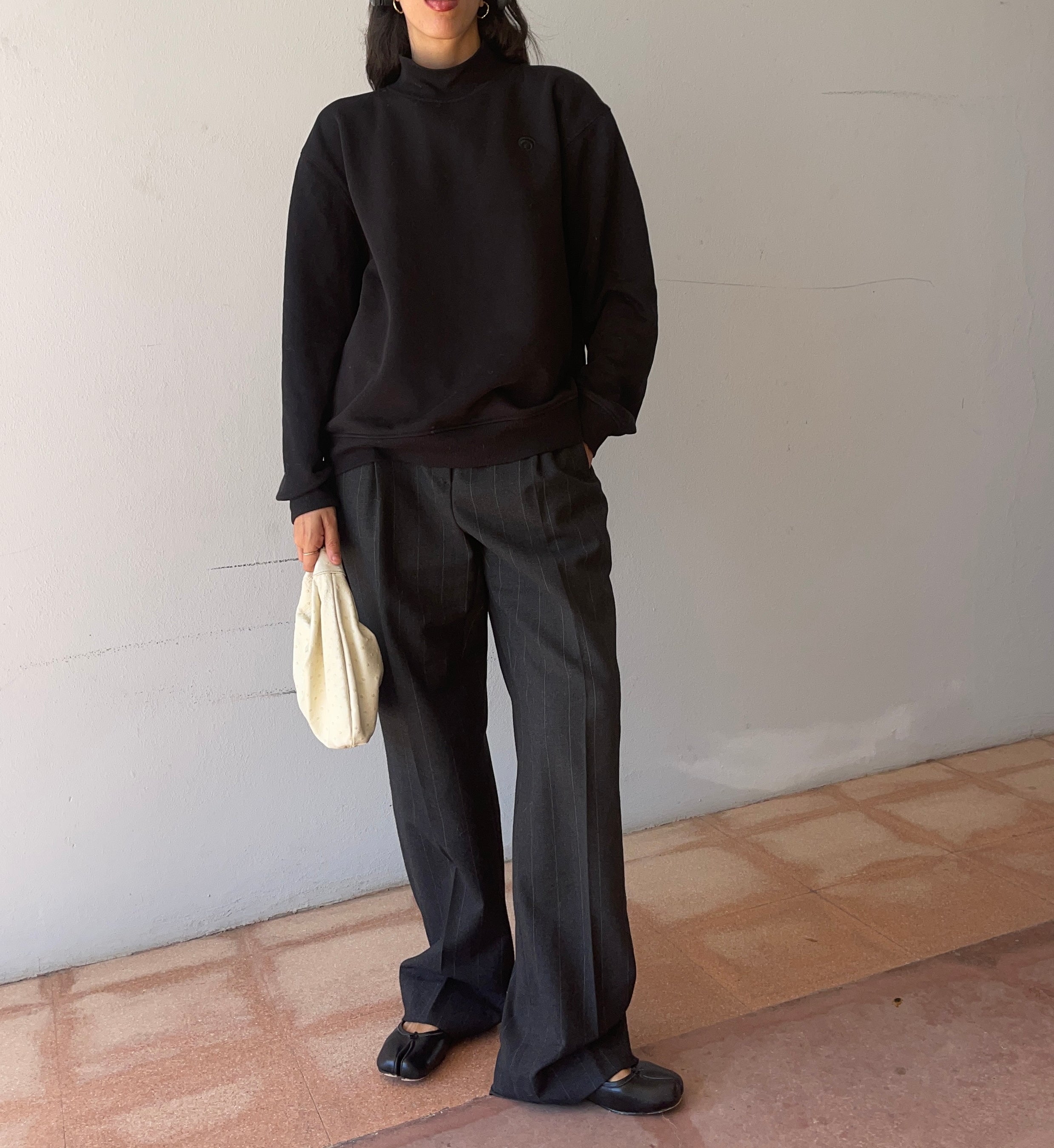 Gessato suit