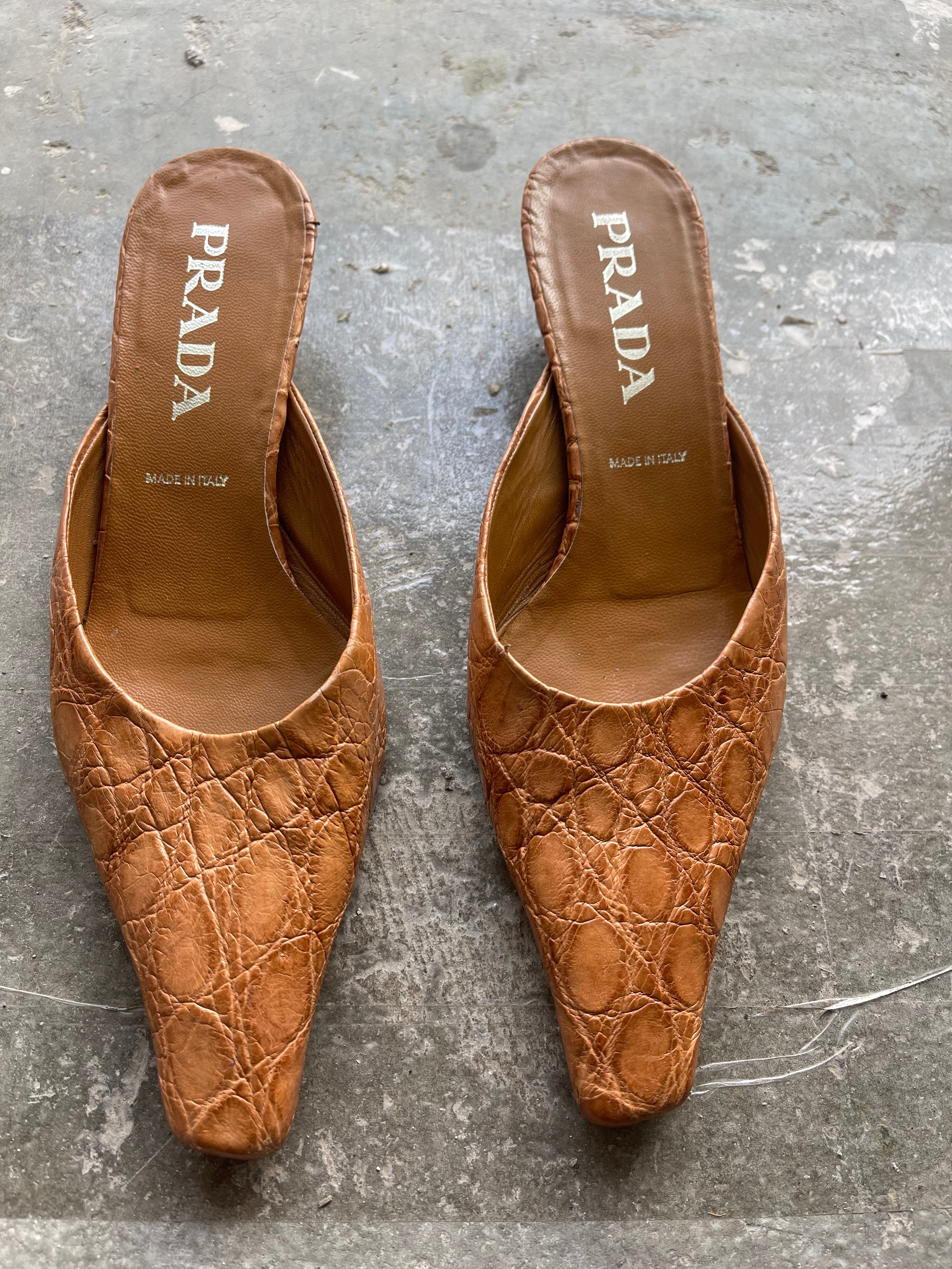 Vintage Prada mules
