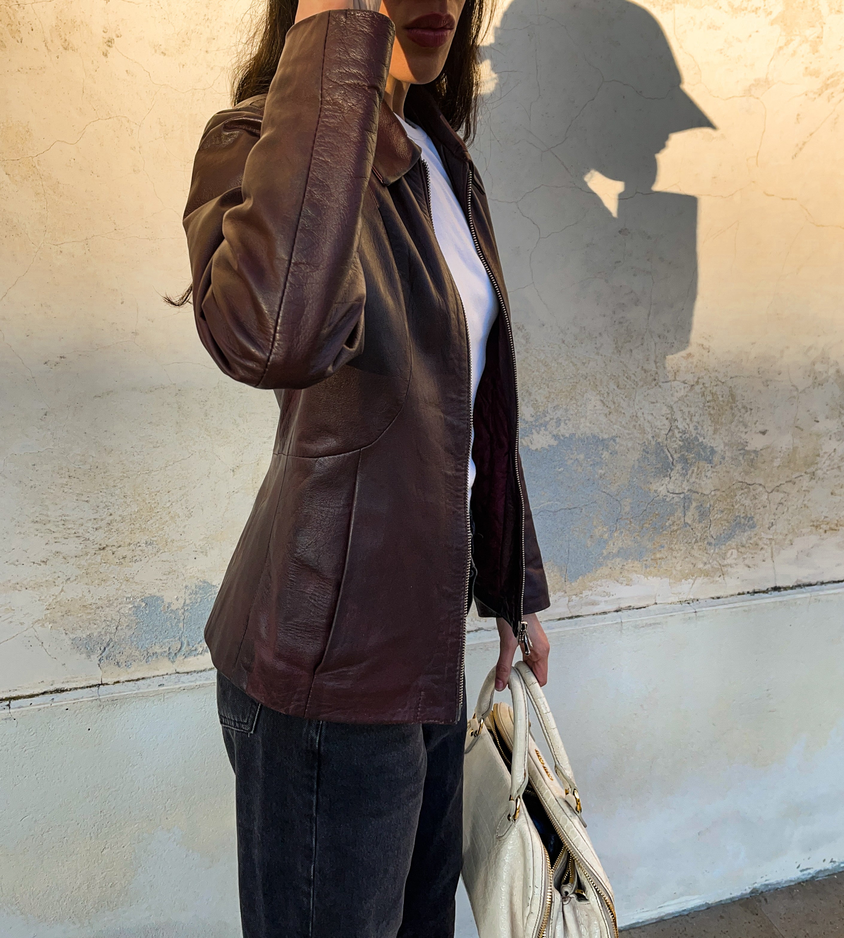 90s Burgundish jacket