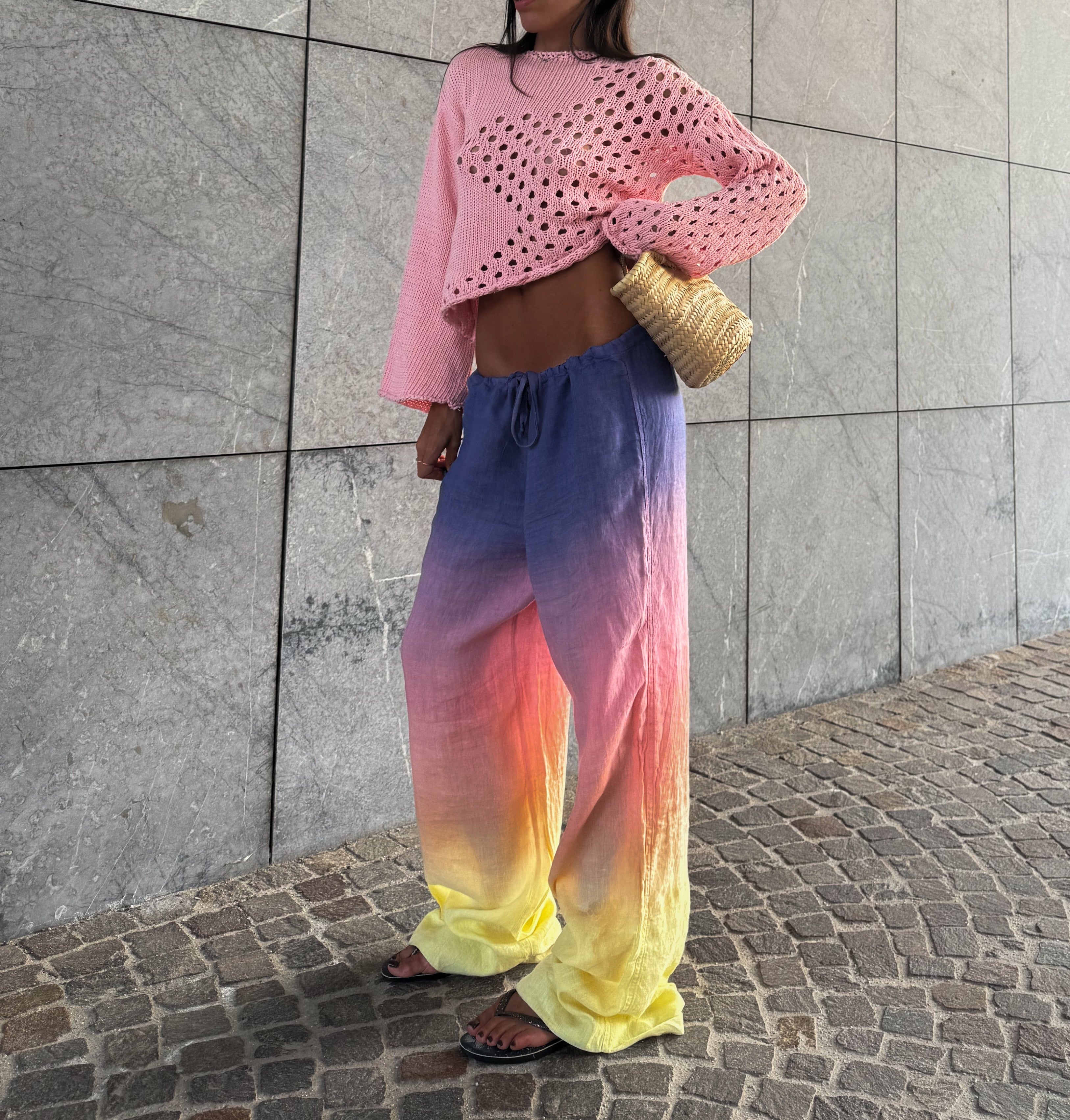 Pink bubblegum sweater