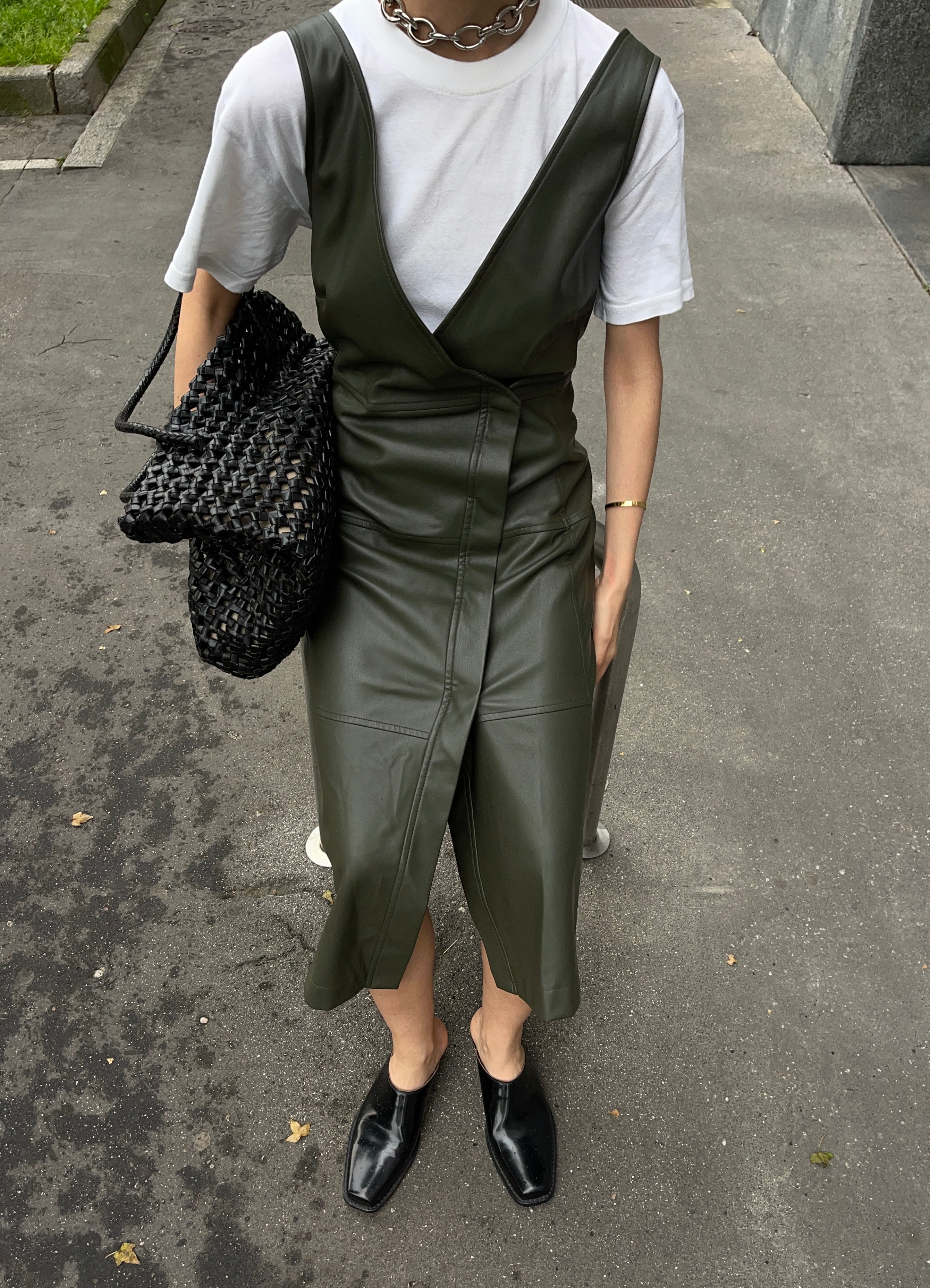 Green dress liviana conti