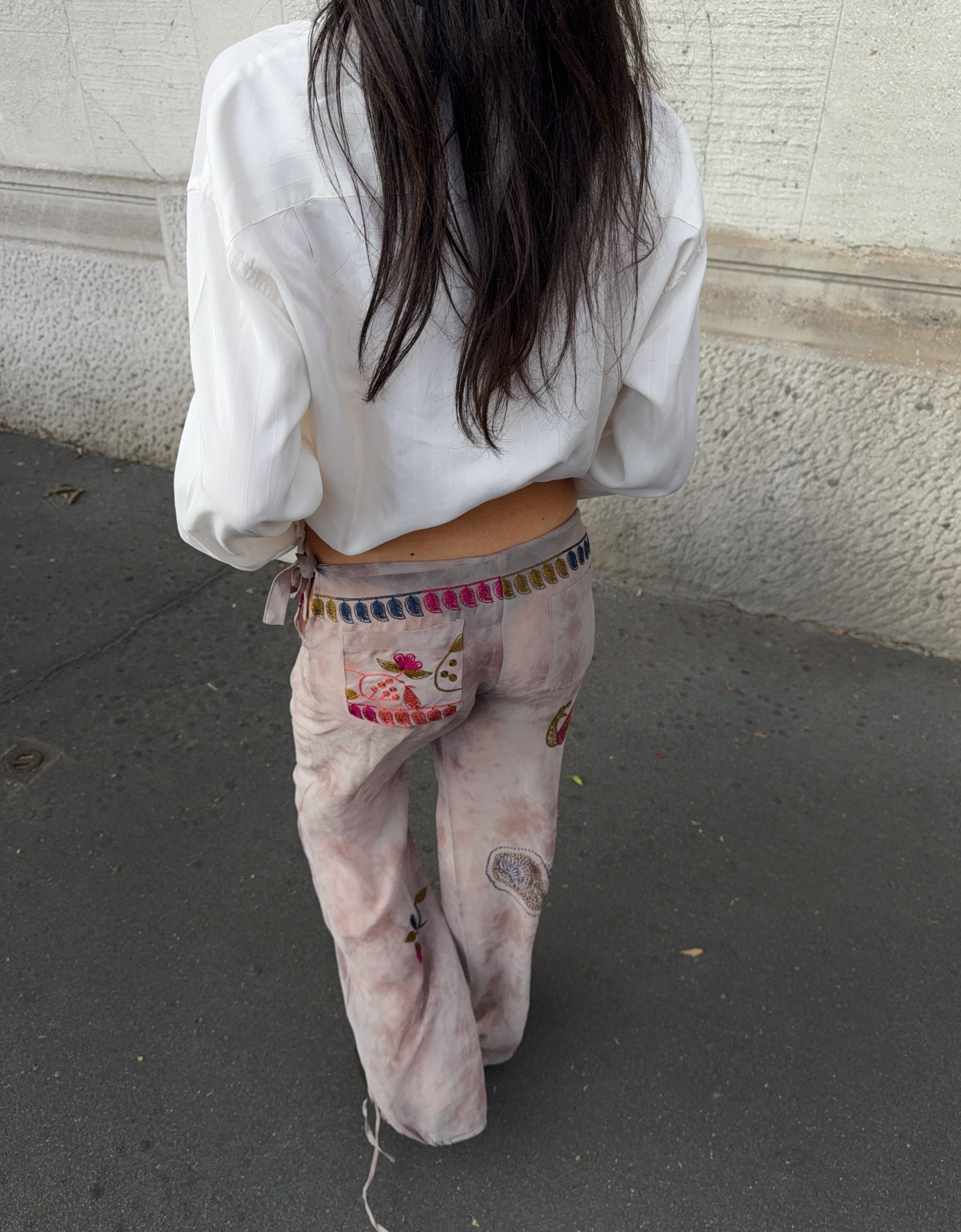 100 silk man shirt