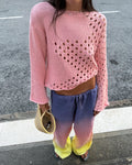 Pink bubblegum sweater