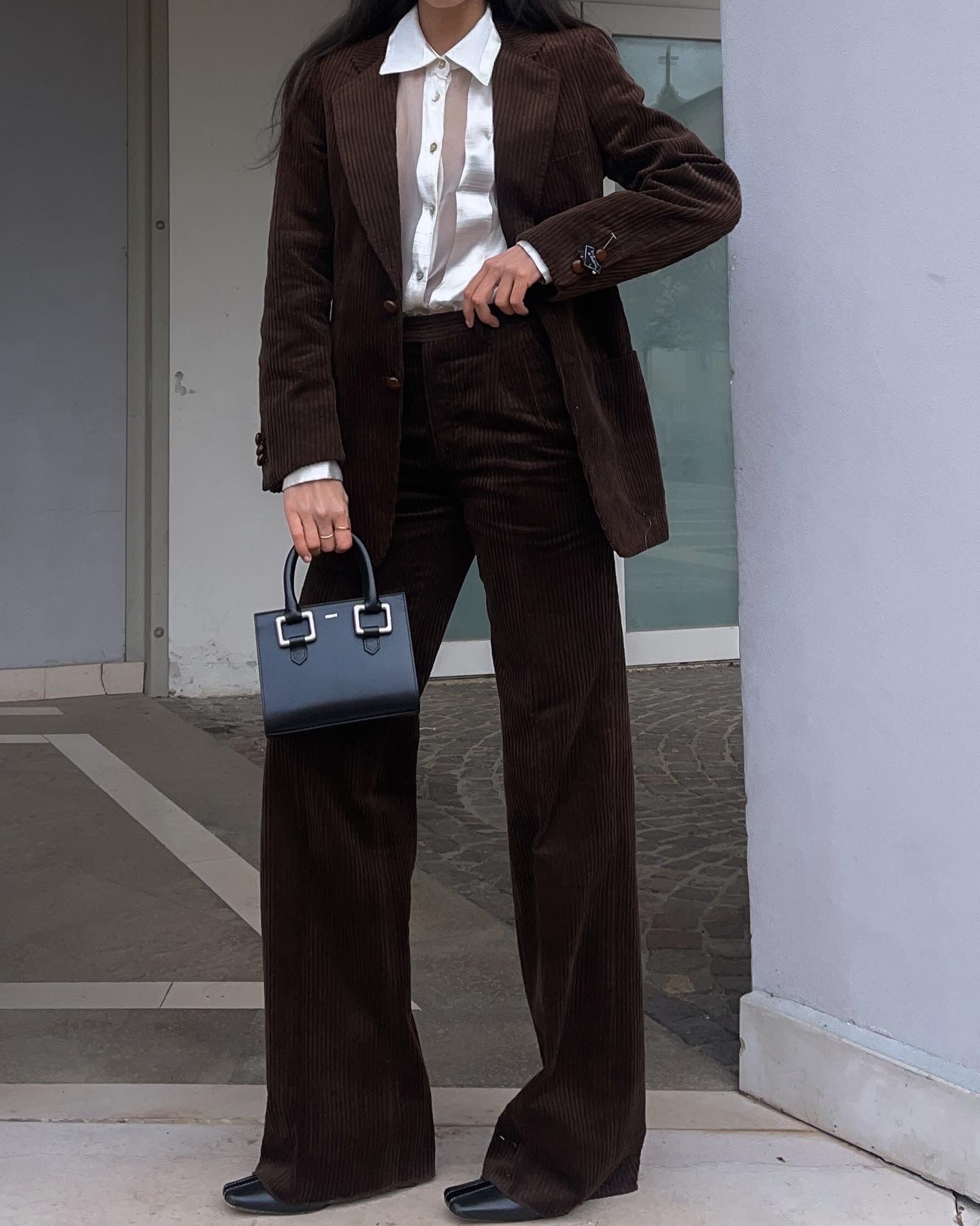 Chocolate Velvet suit
