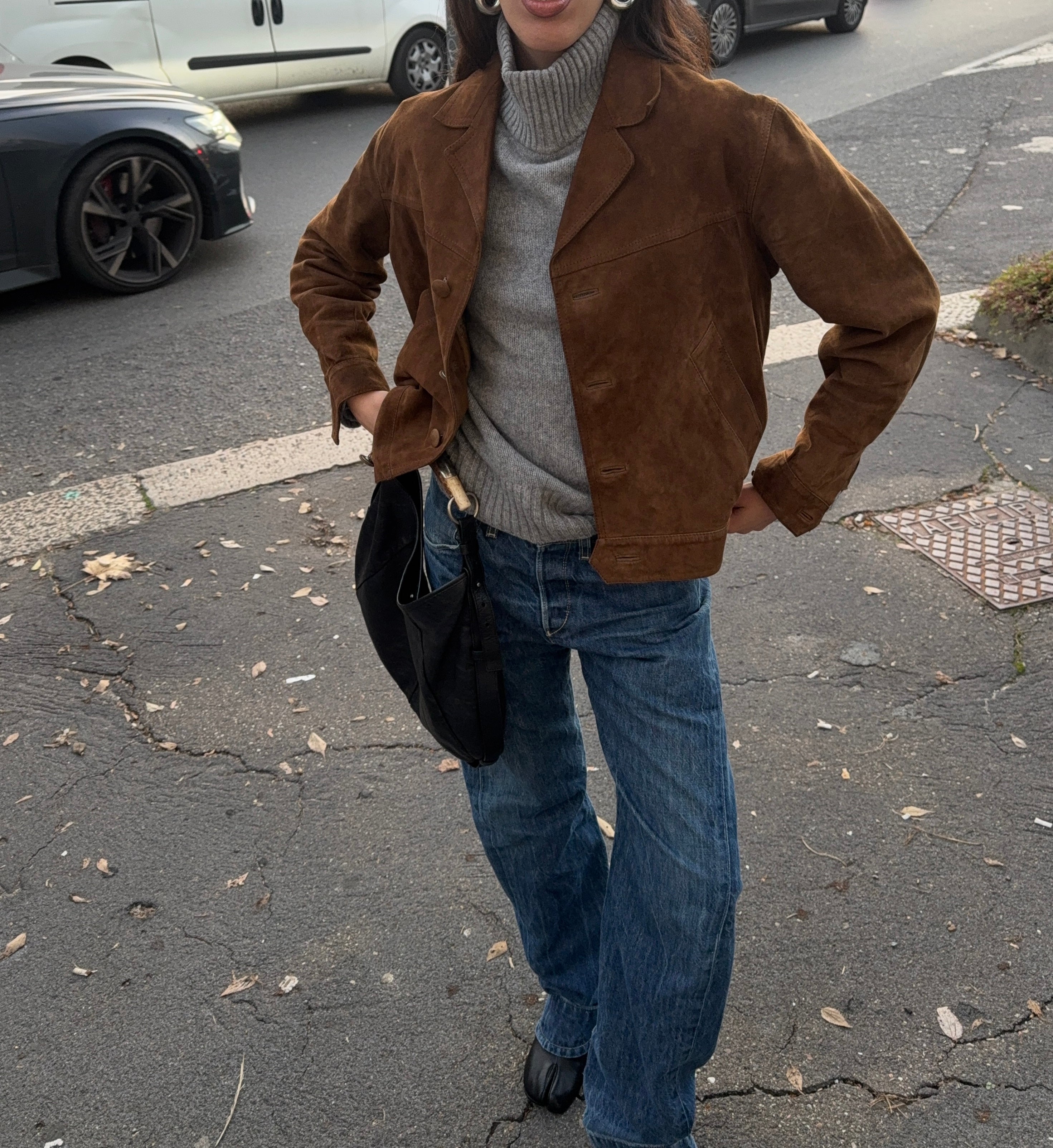 Suede  jacket