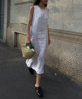 100 linen dress