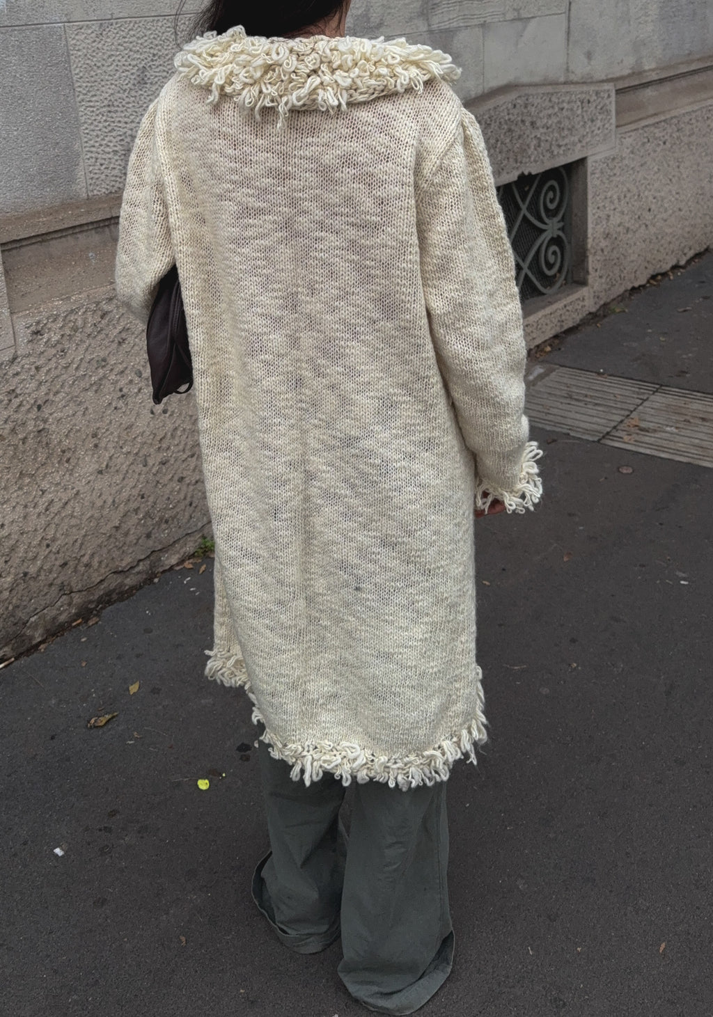 100 wool mocio cardigan
