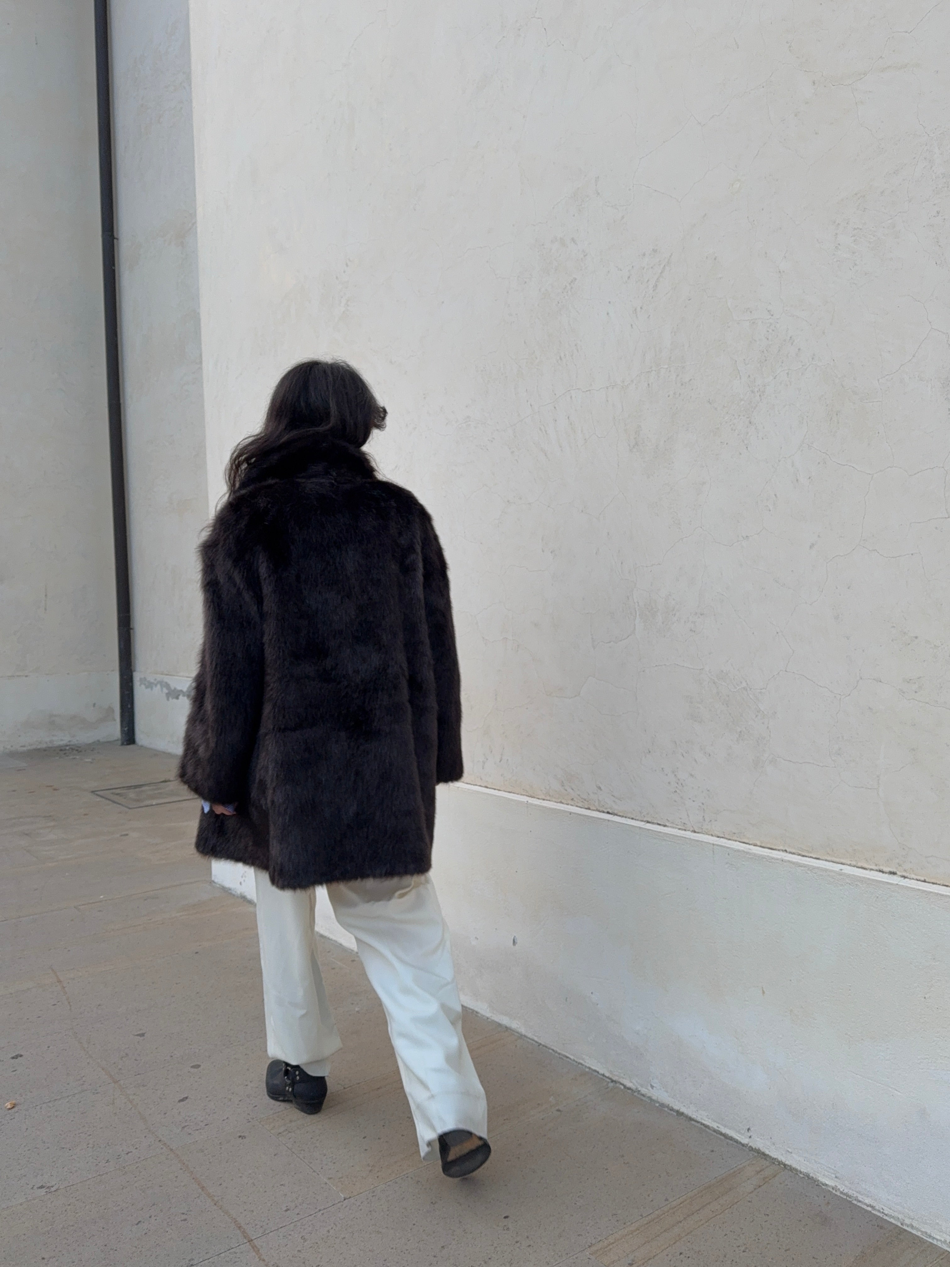Faux fur vintage