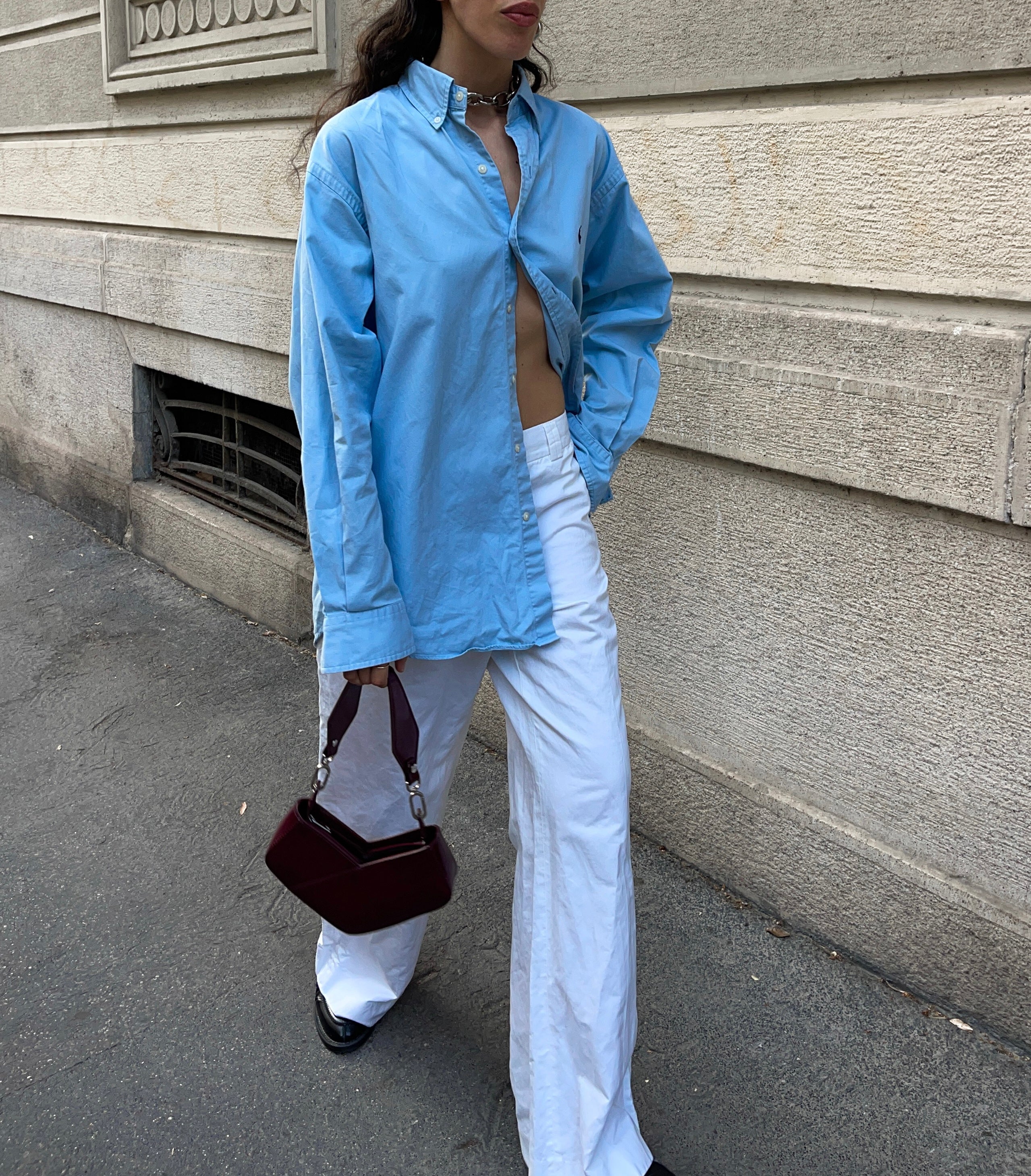 Ralph light blue shirt