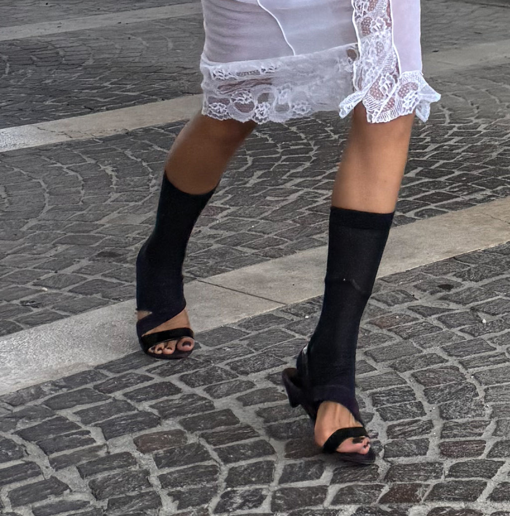 Miu miu violet sandals
