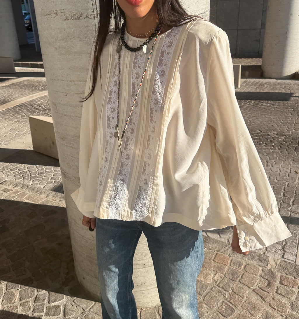 Silk n lace vintage  blusa
