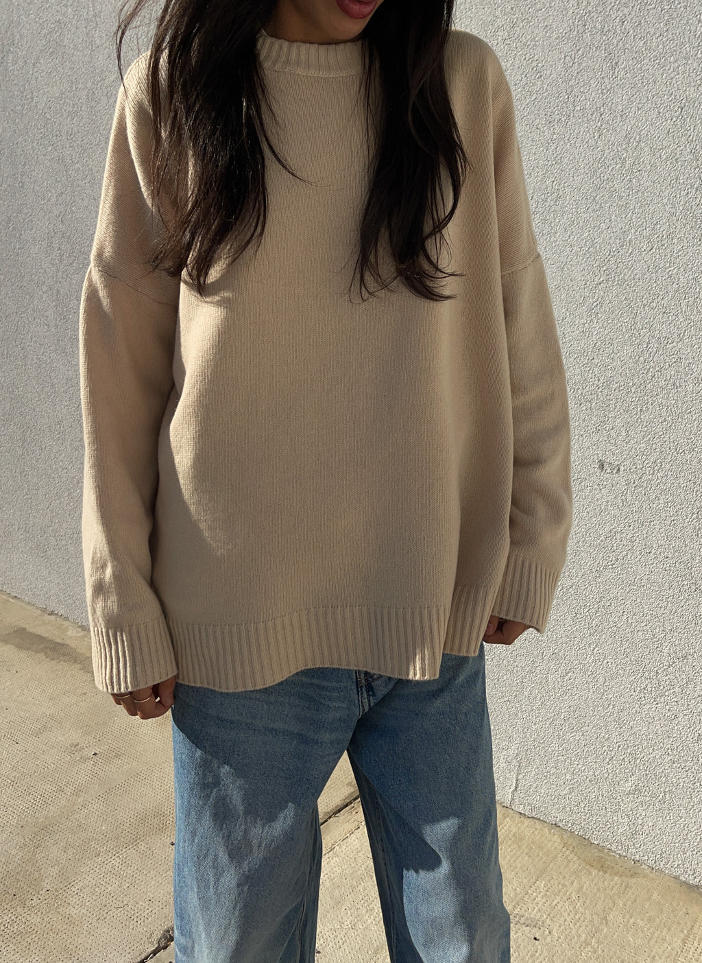 Wool jumper overone