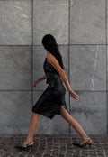 100% nappa leather skirt