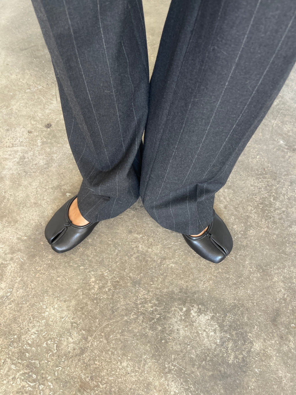 Gessato suit