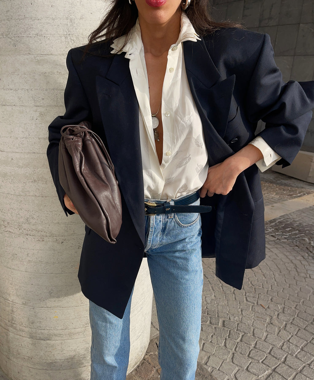 Blue blazer