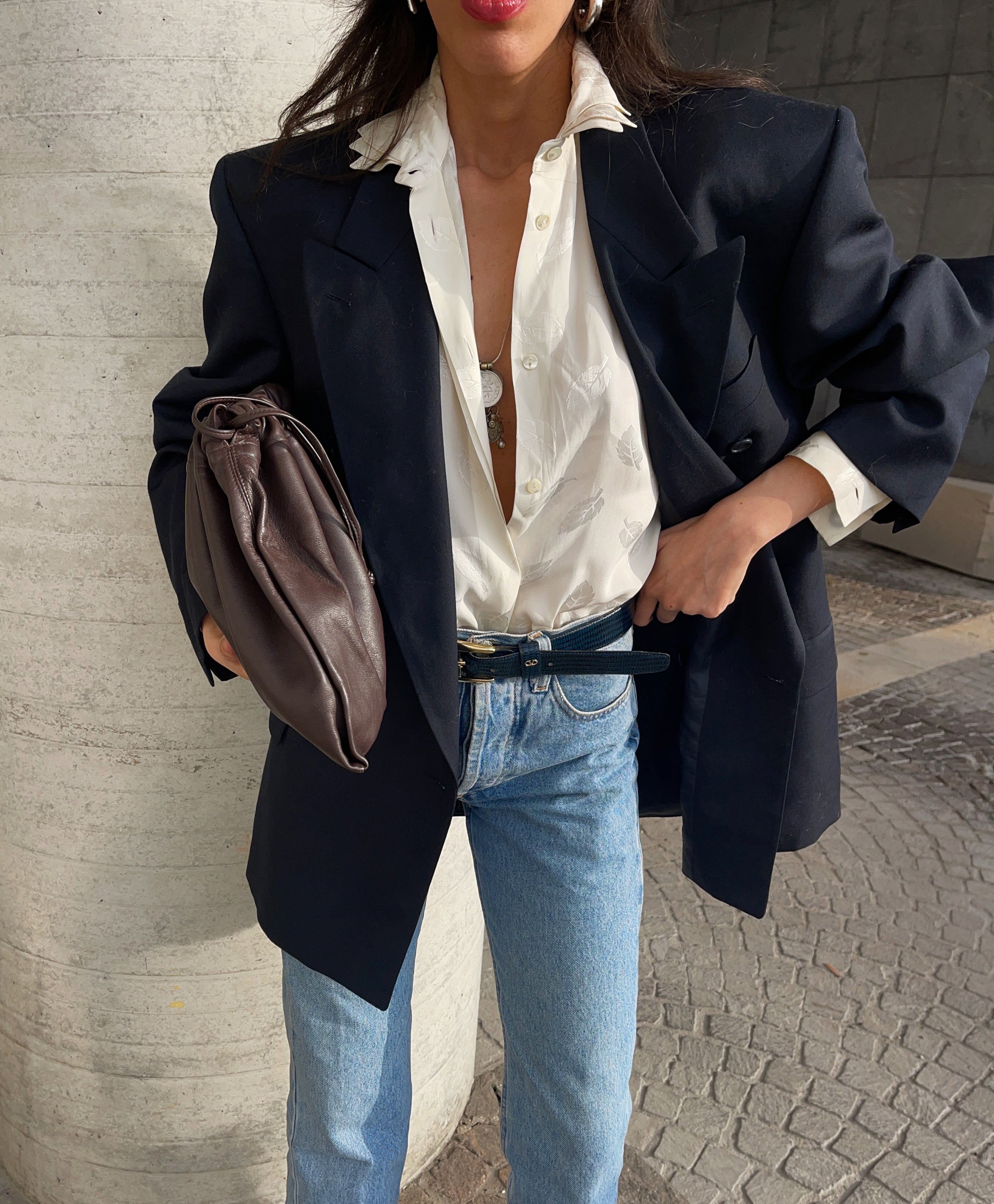 Blue blazer