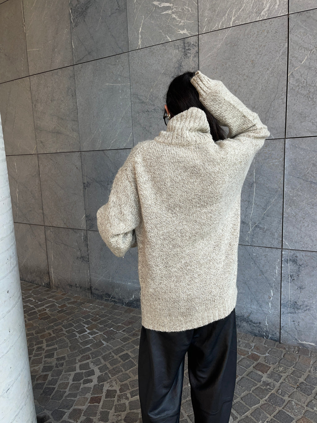 Mélange jumper