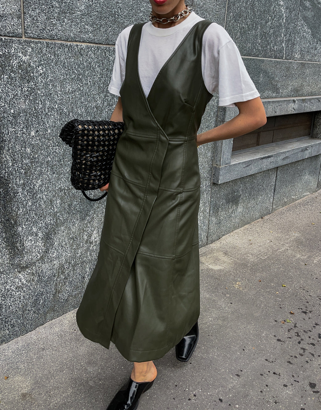 Green dress liviana conti