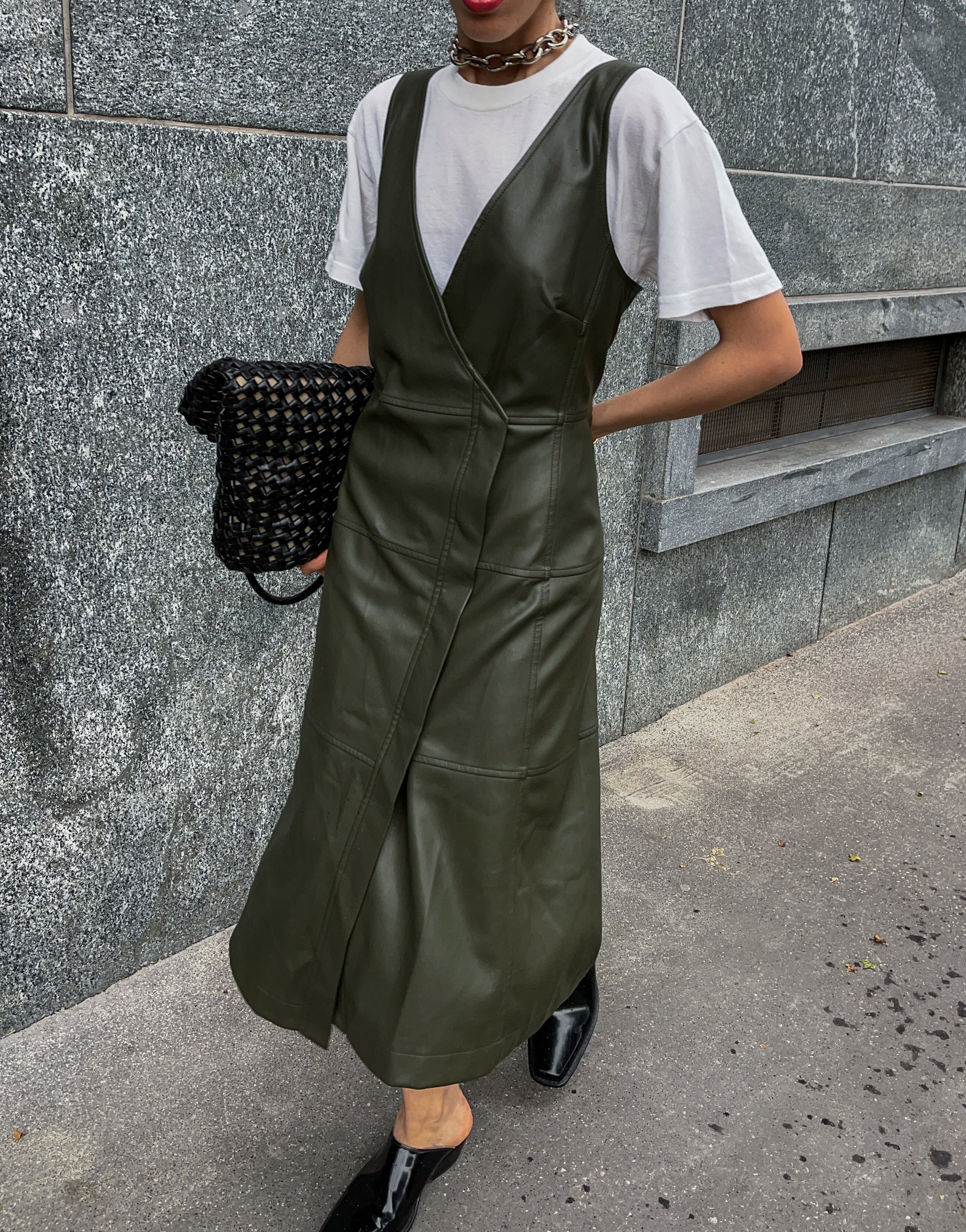 Green dress liviana conti