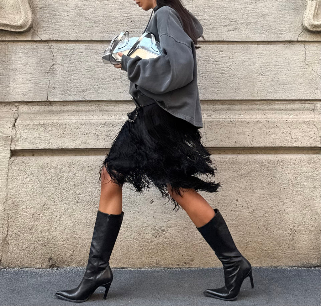 Fringed dress