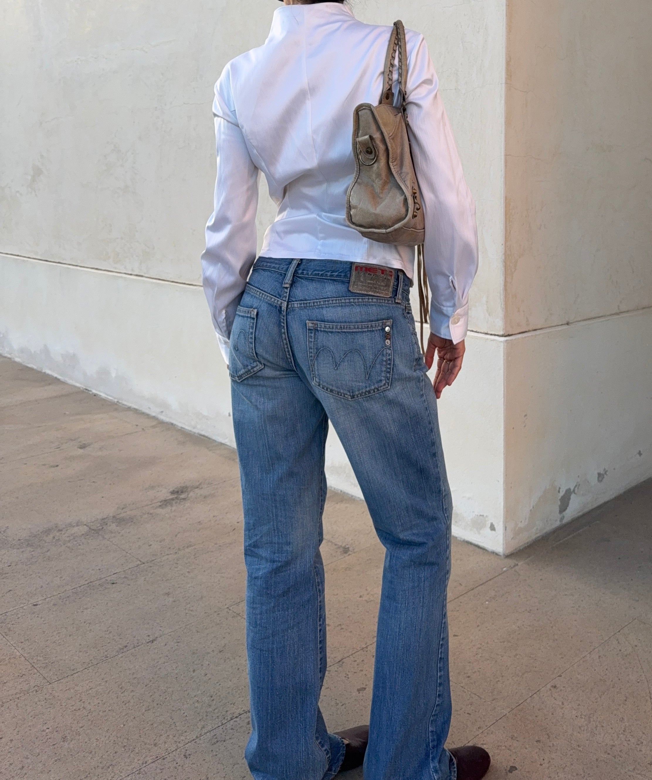 Bootcut Italian denim