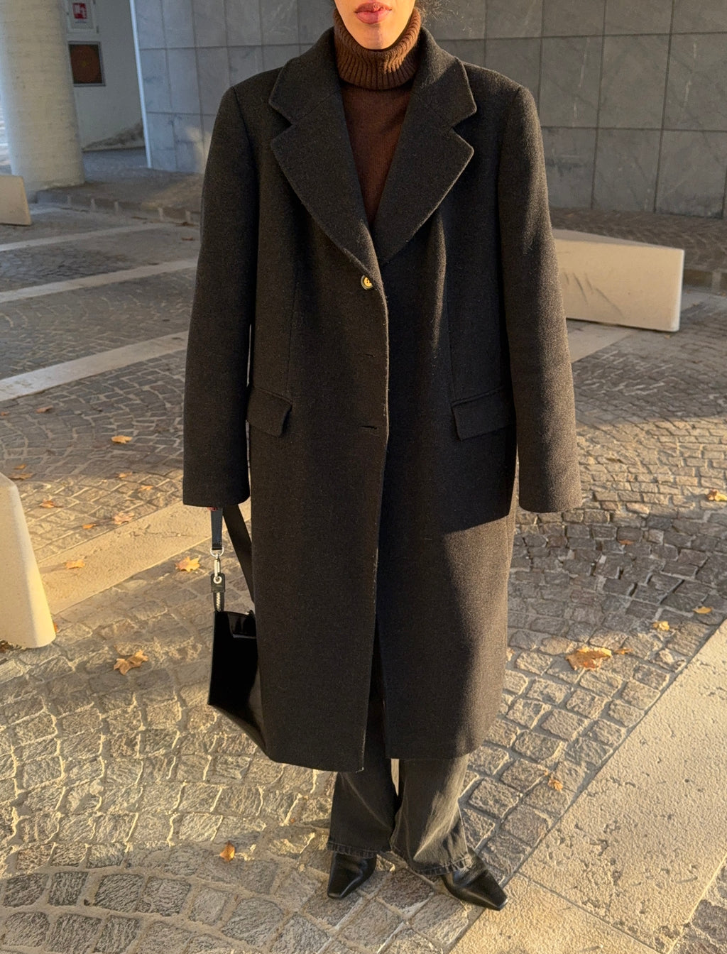 Grey coat